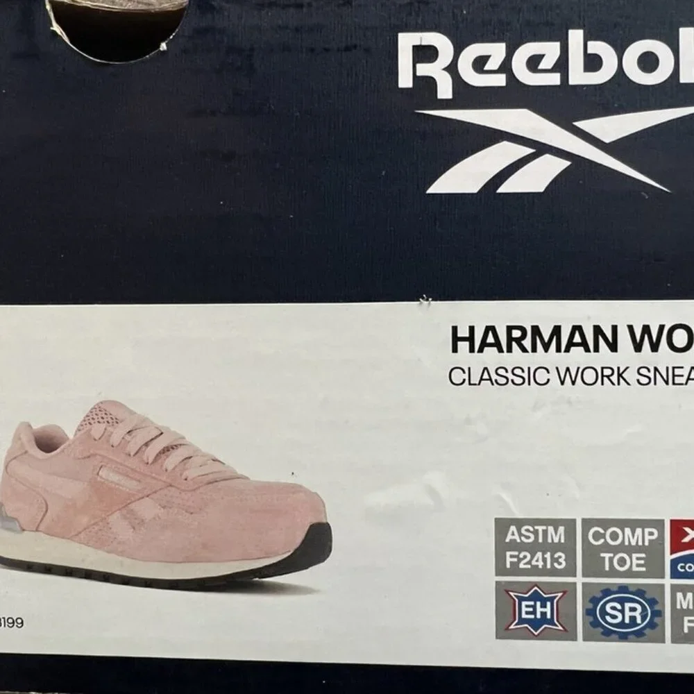 Reebok Womens Harman Sneaker Pink Size 8.5 M